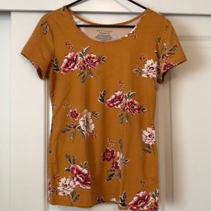 Downeast floral T shirt